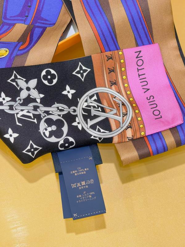 LV silk ribbon 8X120cm E17 (12)