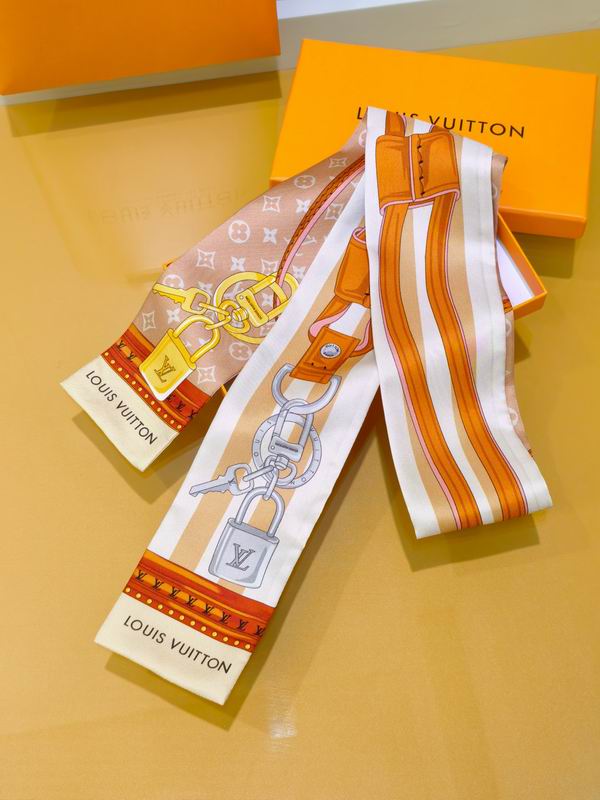LV silk ribbon 8X120cm E17 (22)