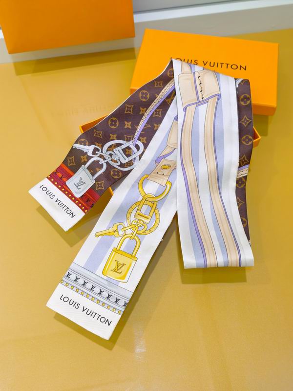 LV silk ribbon 8X120cm E17 (5)