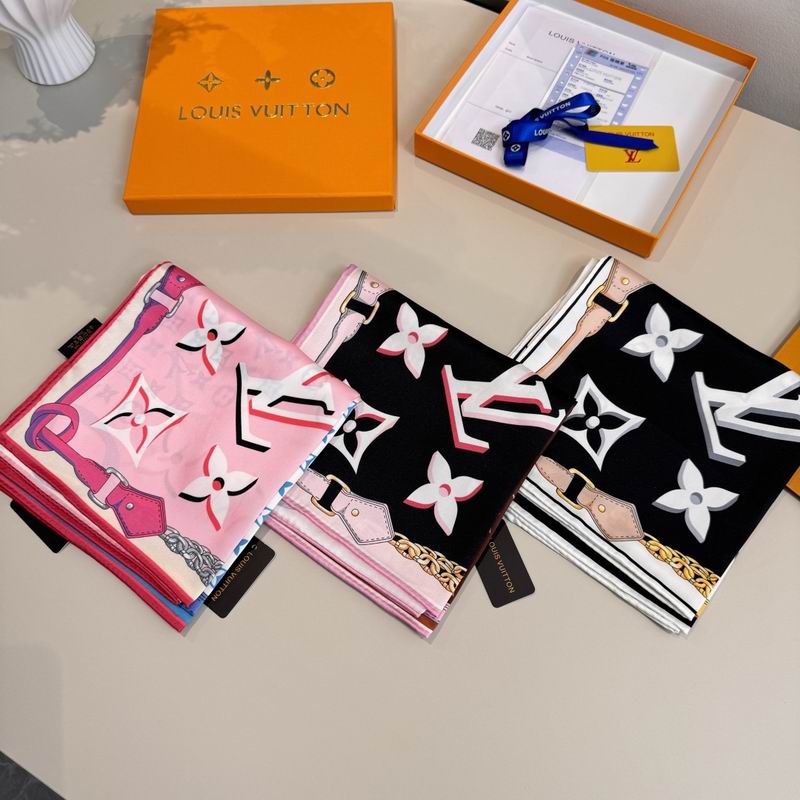 LV silk scarf 90X90cm E06 (19)