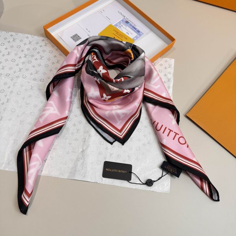LV silk scarf 90X90cm E08 (4)