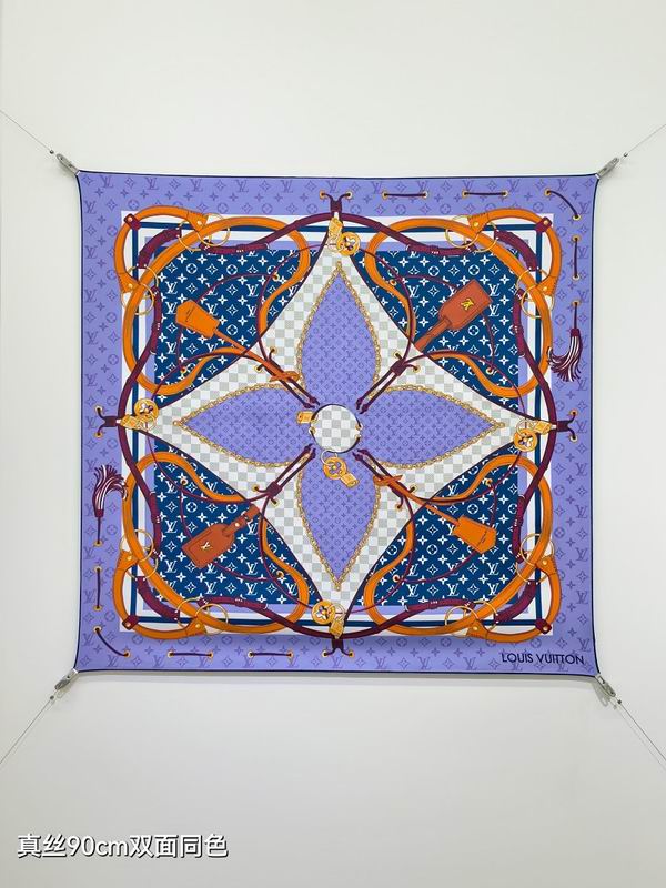 LV silk scarf hm (105)