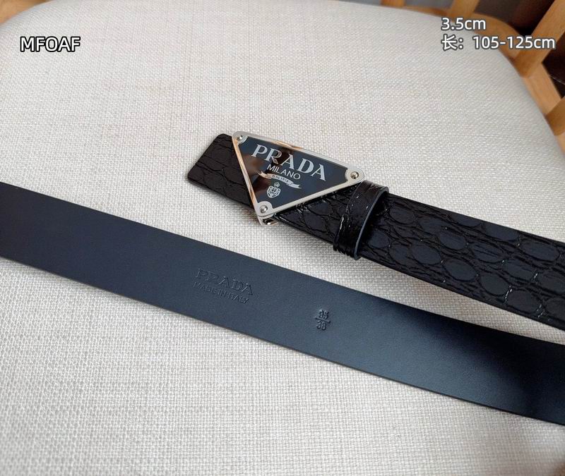 Prada belt 35mmX105-125cm 8L (2)