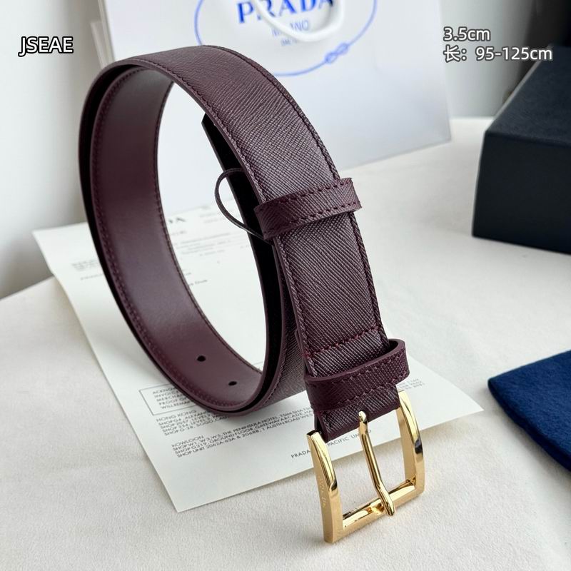 Prada belt 35mmX95-125cm 8L (8)