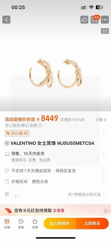 Valentino  Earring 05yxs11 (2)