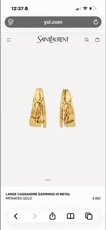 YSL Earring 04yxs26 (4)