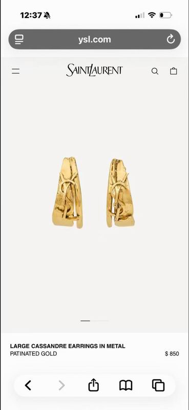 YSL Earring 05yxs06 (4)