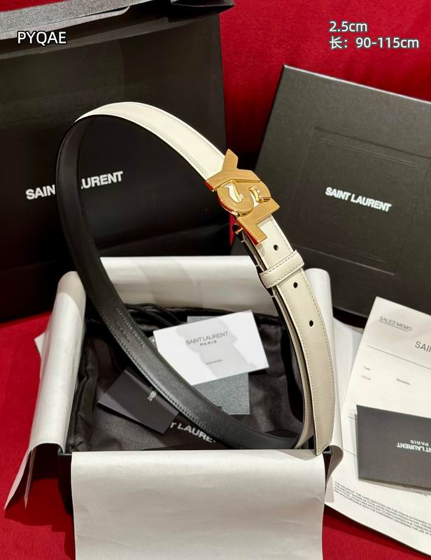 YSL belt 25mmX90-115cm 8L (10)