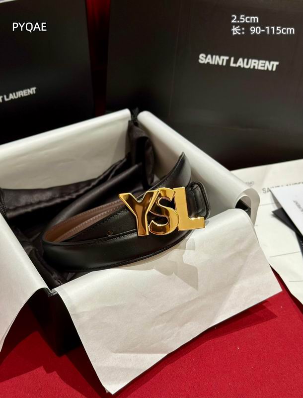 YSL belt 25mmX90-115cm 8L (17)