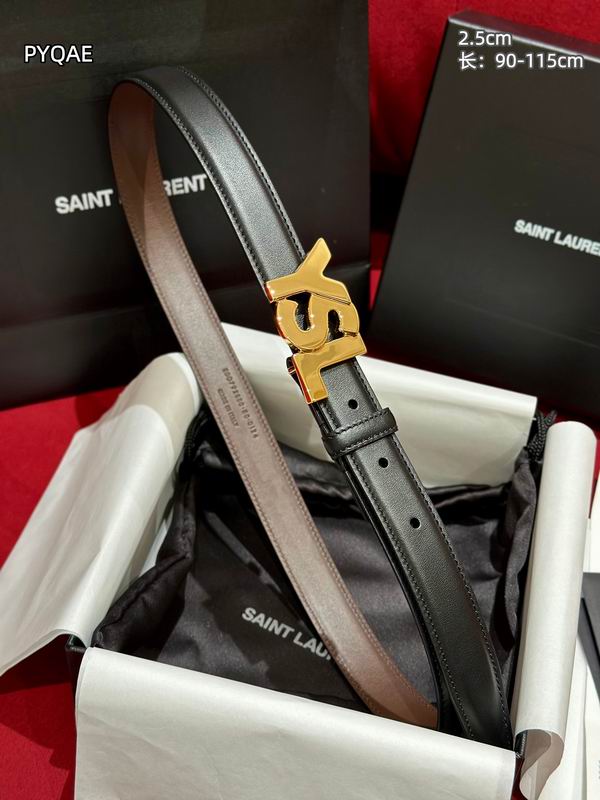 YSL belt 25mmX90-115cm 8L (18)
