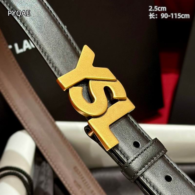 YSL belt 25mmX90-115cm 8L (23)