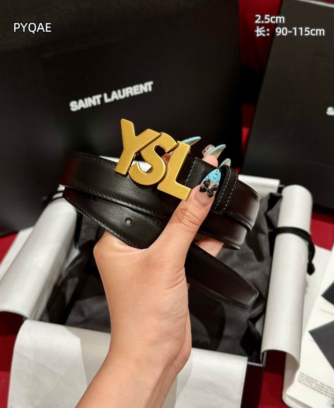 YSL belt 25mmX90-115cm 8L (24)