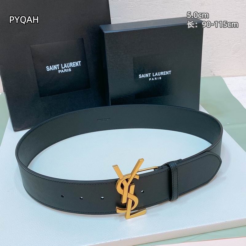 YSL belt 50mmX90-115cm 8L (8)