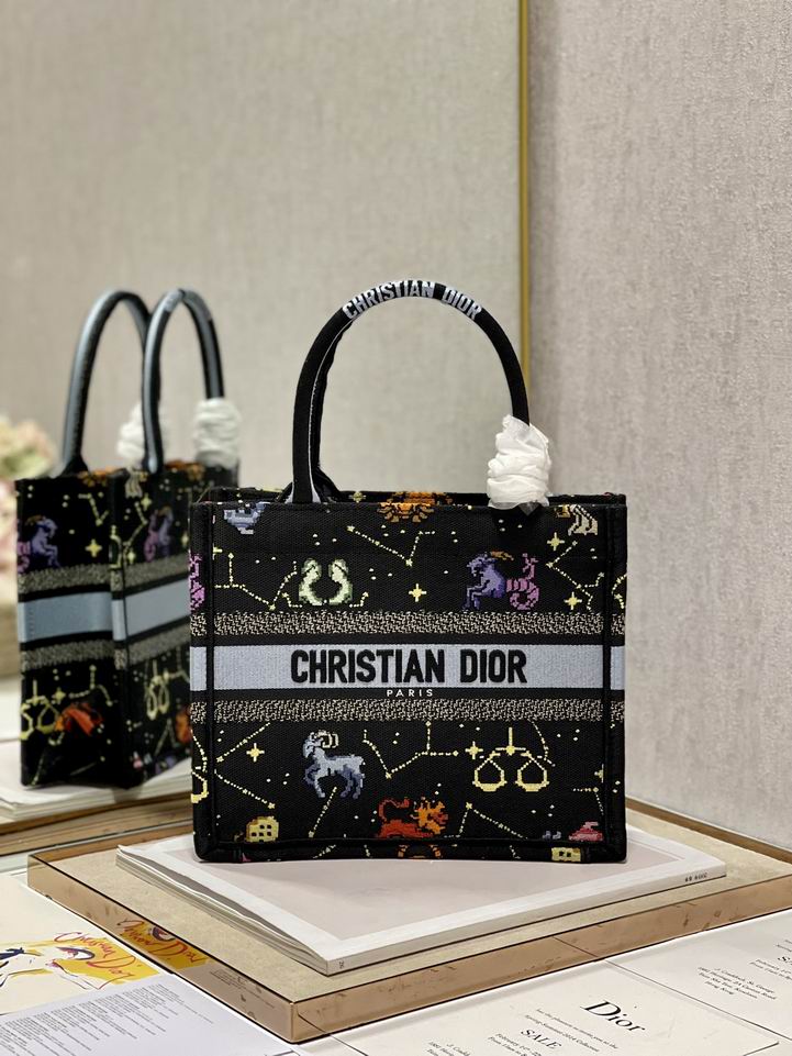 Dior mini book tote 1265 1286 26.5x21x14cm wz