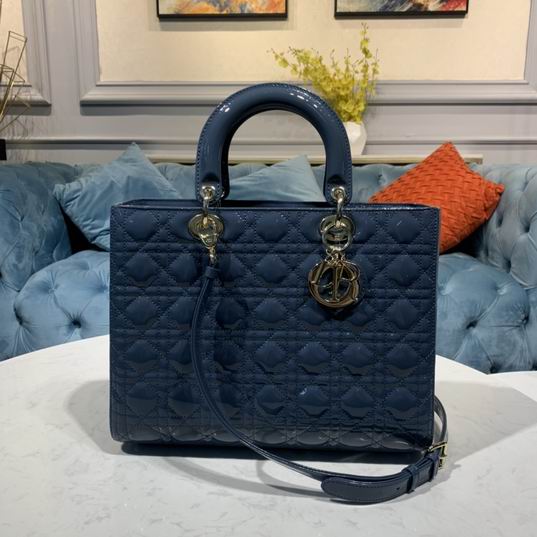 Dior M44560木槿粉 深丹宁蓝漆金32x12x24cm wz