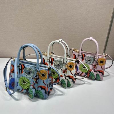Prada 1BA896花卉24.5x16.5x11cm AP