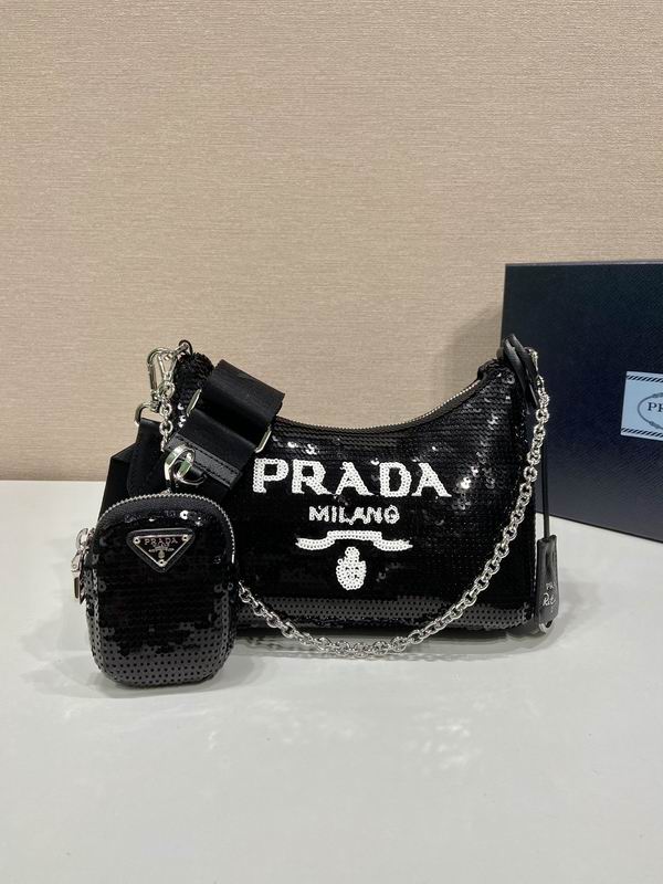 Prada 1BH204刺绣23x11.8x6cm AP