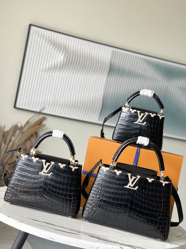 Capucines M51783鳄鱼纹21x14x8cm gf