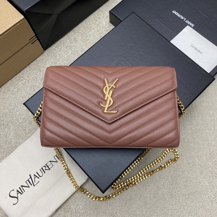YSL 377828 22.5x14x4cm 8D14