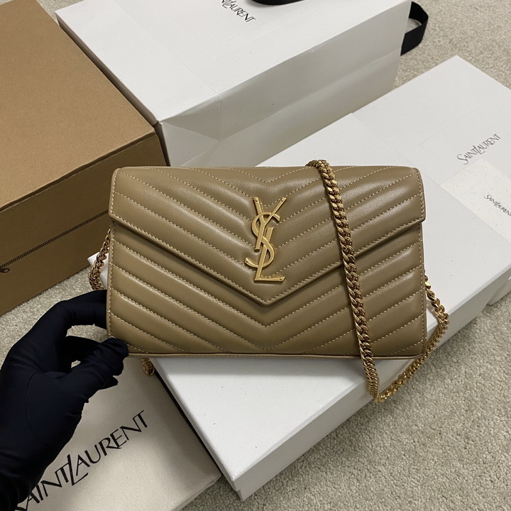 YSL 377828 22.5x14x4cm 8D16