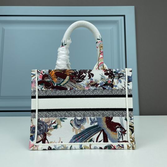 Dior Book Tote凤凰刺绣26.5x21x14cm ww2色 (10)