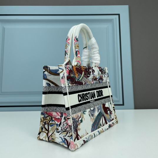 Dior Book Tote凤凰刺绣26.5x21x14cm ww2色 (11)