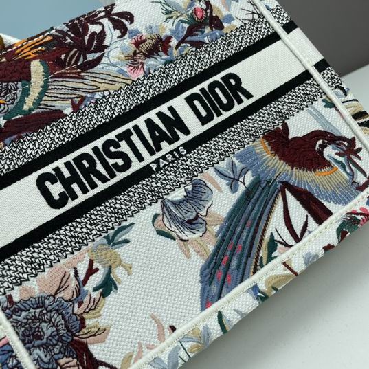 Dior Book Tote凤凰刺绣26.5x21x14cm ww2色 (13)