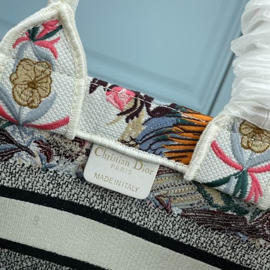 Dior Book Tote凤凰刺绣26.5x21x14cm ww2色 (15)