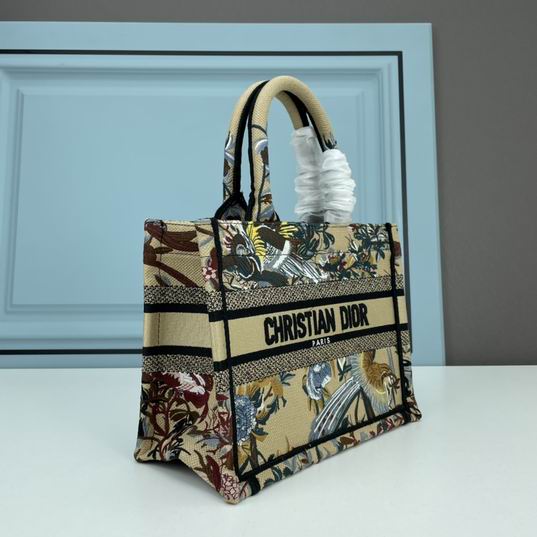 Dior Book Tote凤凰刺绣26.5x21x14cm ww2色 (2)