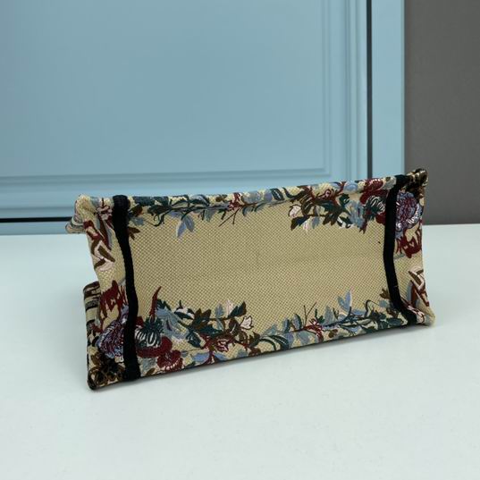 Dior Book Tote凤凰刺绣26.5x21x14cm ww2色 (4)