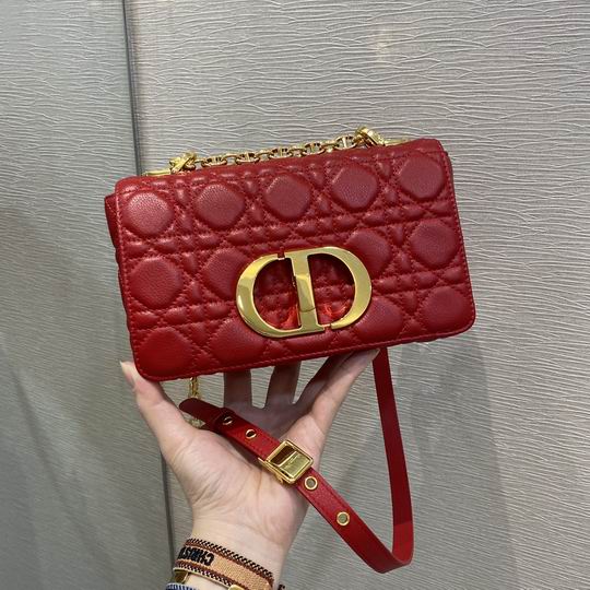 Dior Caro菱格纹 20x12x7cm CN7色 (10)