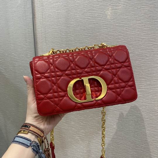 Dior Caro菱格纹 20x12x7cm CN7色 (11)