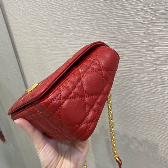Dior Caro菱格纹 20x12x7cm CN7色 (18)