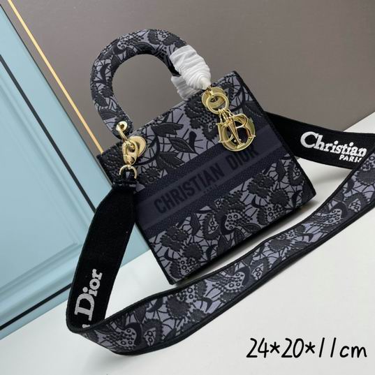 Dior Lady菱格 1295 24x20x11cm ww3色 (17)