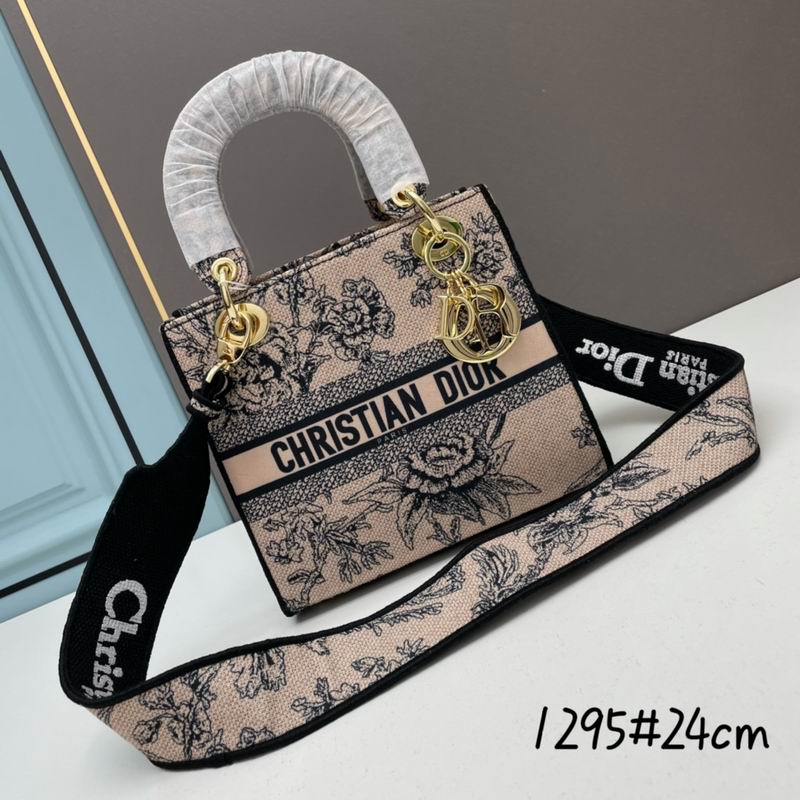 Dior Lady菱格1295 24x20x11cm ww4色 (25)