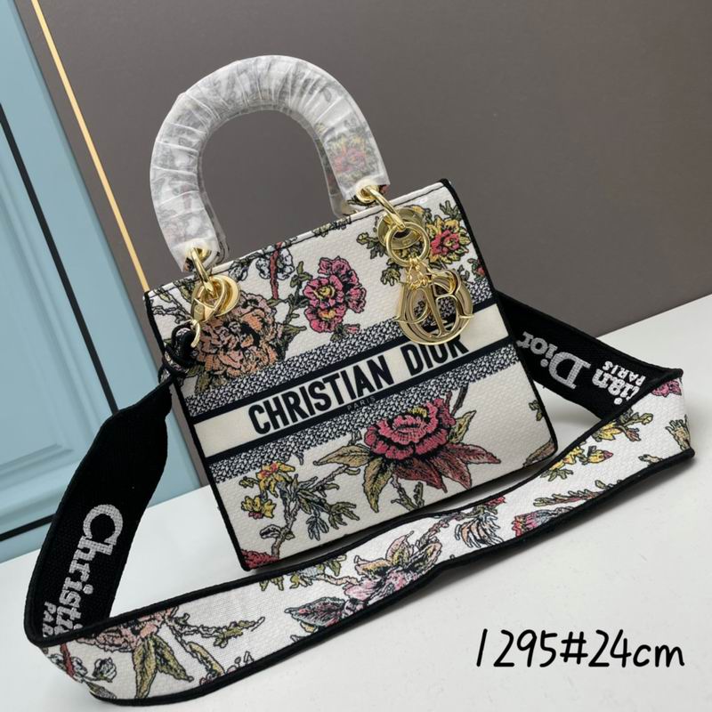 Dior Lady菱格1295 24x20x11cm ww4色 (9)