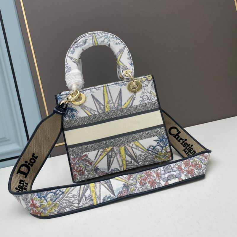 Dior Lady 菱格1295 24x20x11cm ww (10)