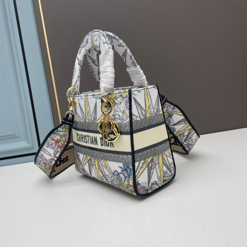 Dior Lady 菱格1295 24x20x11cm ww (11)