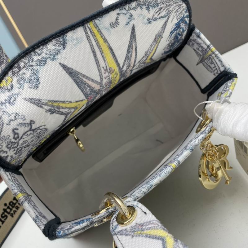 Dior Lady 菱格1295 24x20x11cm ww (15)