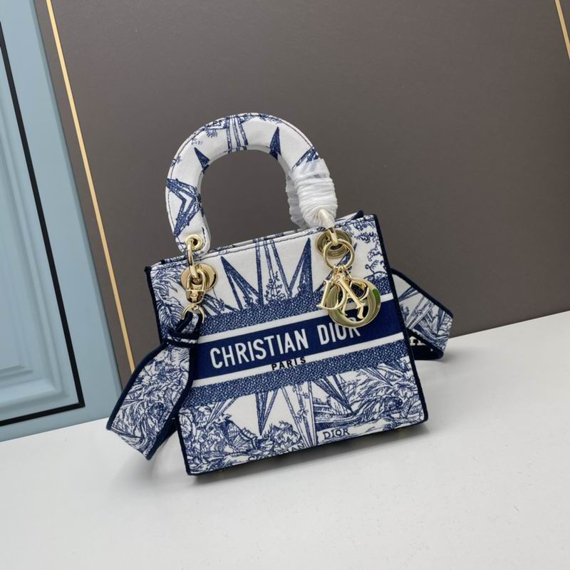 Dior Lady 菱格1295 24x20x11cm ww (17)