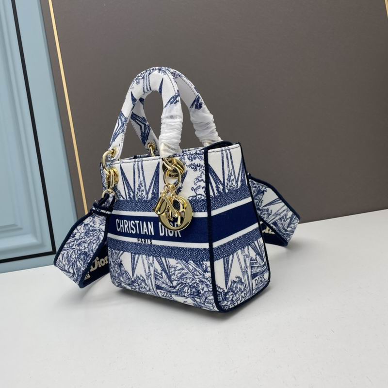 Dior Lady 菱格1295 24x20x11cm ww (19)