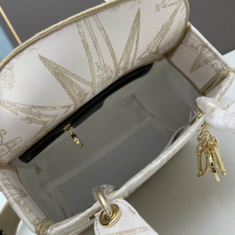 Dior Lady 菱格1295 24x20x11cm ww (7)