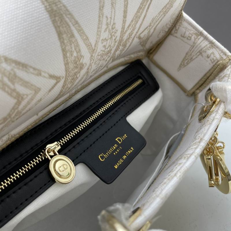 Dior Lady 菱格1295 24x20x11cm ww (8)