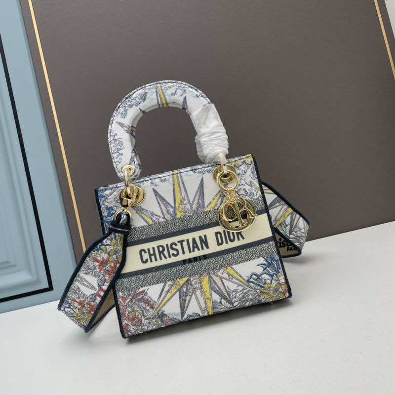 Dior Lady 菱格1295 24x20x11cm ww (9)