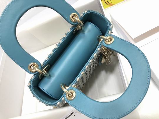 Dior M0505方格珠子17x15x7cm CN2色 (16)