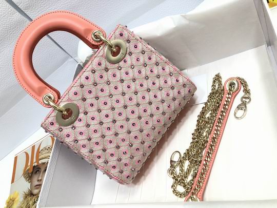 Dior M0505方格珠子17x15x7cm CN2色 (2)