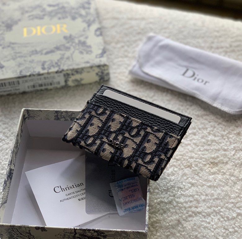 Dior Oblique 12.5x8.5cm YG (1)