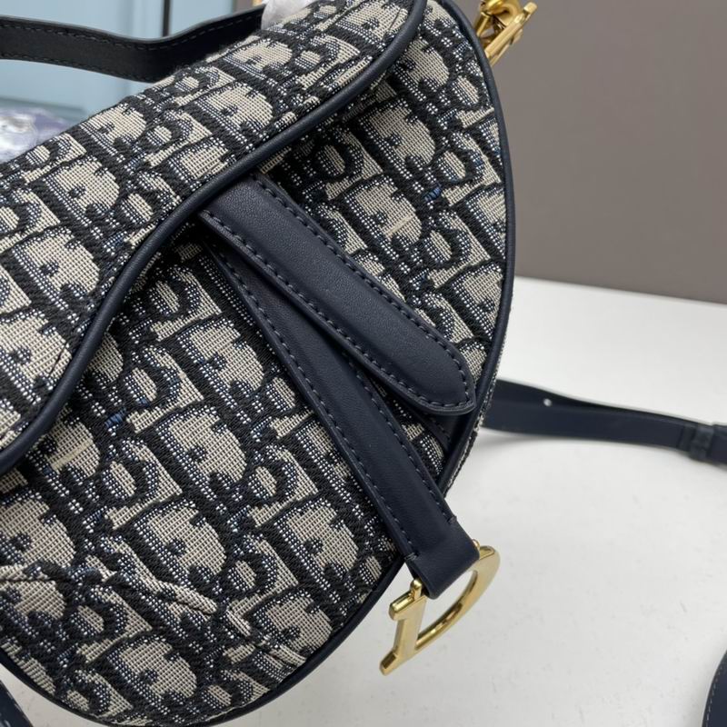 Dior saddle老花 0447 19x18x5cm ww (5)