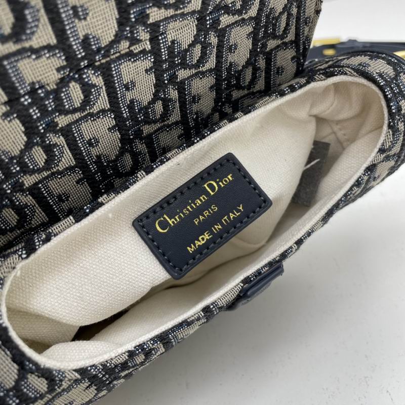 Dior saddle老花 0447 19x18x5cm ww (7)