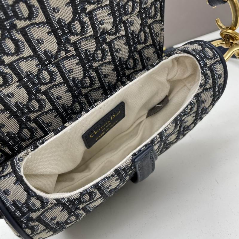 Dior saddle老花 0447 19x18x5cm ww (8)